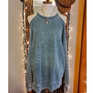 AEO blue sweatshirt size large